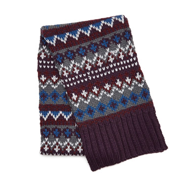 Centered Fairisle Scarf